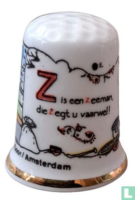 Alfabet Van Goor Amsterdam Z - Image 1