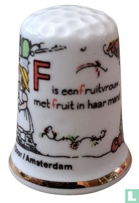 Alfabet Van Goor Amsterdam F - Afbeelding 1