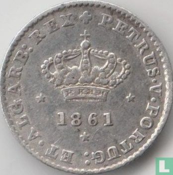 Portugal 50 réis 1861 - Image 1