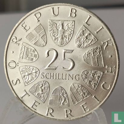 Austria 25 schilling 1970 "100th anniversary Birth of Franz Lehár" - Image 2