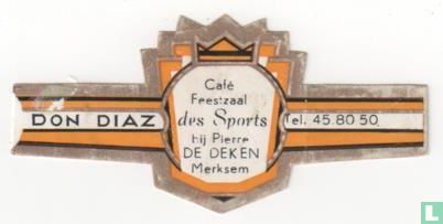Café Feestzaal Des Sports bij Pierre DE DEKEN Merksem - Tel. 45.80.50 - Afbeelding 1