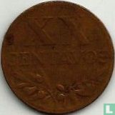 Portugal 20 centavos 1955 - Afbeelding 2