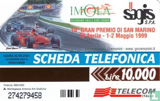19° Gran Premio San Marino - Image 2