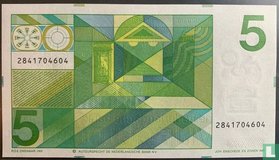 Niederlande 5 Gulden (PL23.c2) - Bild 2