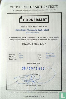 Shere Khan Jungle book - Afbeelding 3