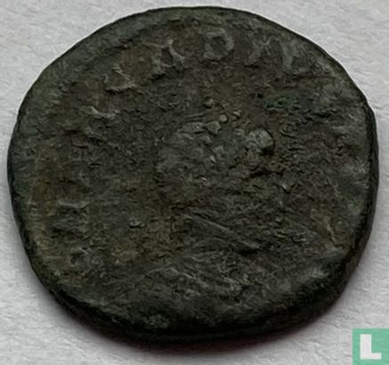 Romeinse Rijk, AE4 Follis, 388-392 AD, Arcadius (SALVS REIPVBLICAE - Constantinopel) - Afbeelding 1