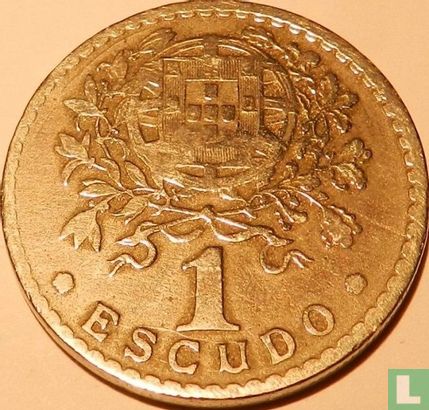 Portugal 1 escudo 1944 - Afbeelding 2