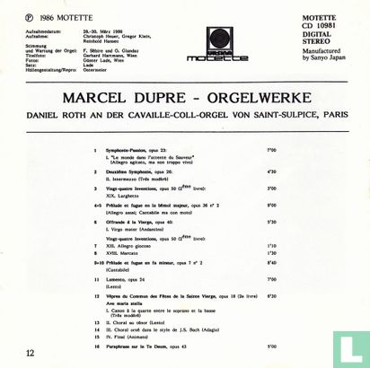 Dupré    Orgelwerke - Bild 6