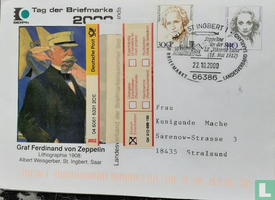 Journée du timbre 2000 Sarre