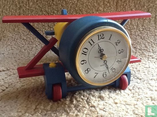 Aero plane/handmade clock  - Afbeelding 3