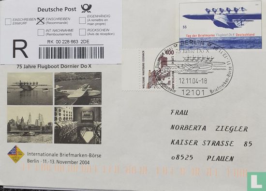 Salon international des timbres de Berlin 11/13-11-2004