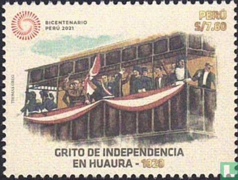 Cri pour l'indépendance à Huaura