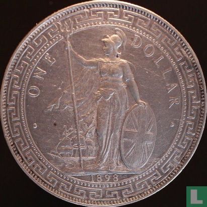 Verenigd Koninkrijk 1 trade dollar 1898 (B) - Afbeelding 1