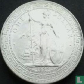Verenigd Koninkrijk 1 trade dollar 1899 - Afbeelding 1