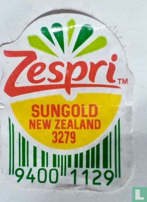 Zespri. étiquette de fruit