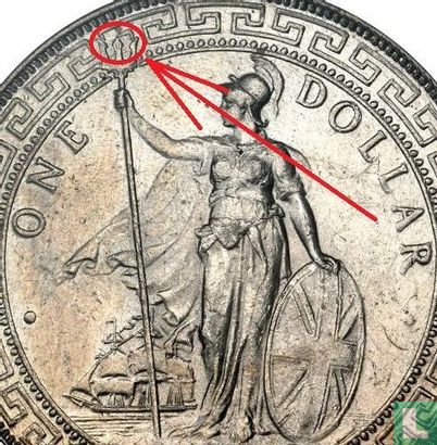 Verenigd Koninkrijk 1 trade dollar 1897 (B) - Afbeelding 3