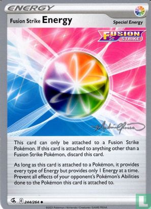 Fusion Strike Energy (signed) - Afbeelding 1