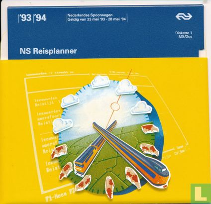 NS Reisplanner '93/'94 - Image 2