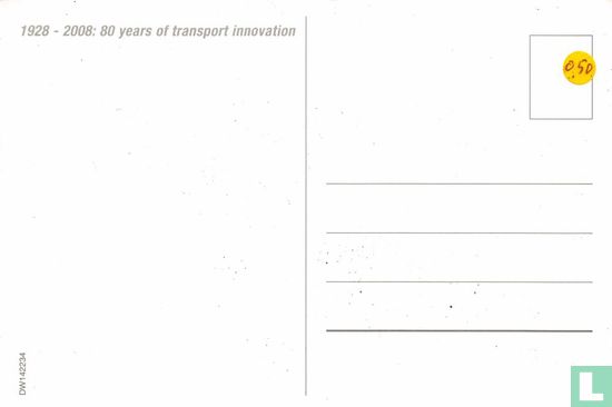 1928 - 2008: 80 years of transport innovation - Afbeelding 2