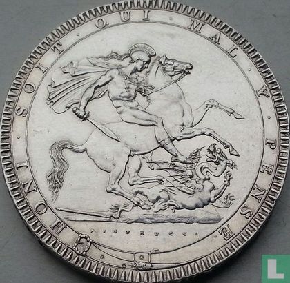 Vereinigtes Königreich 1 Crown 1818 (LIX) - Bild 2