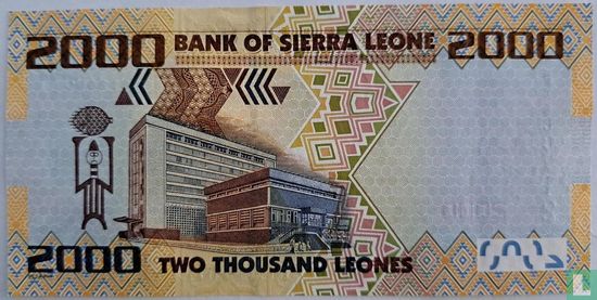 Sierra Leone 2 000 leones - Image 2