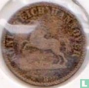 Hanovre ½ groschen 1864 - Image 2