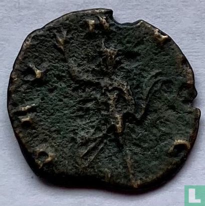 Empire romain, AE Antoninianus, 257-258 ap. J.-C., Gallien (PAX AVGG) - Image 2