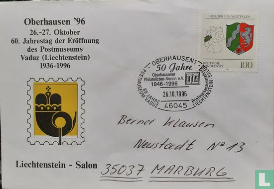 Soixantième anniversaire Ouverture Post Museum Liechtenstein