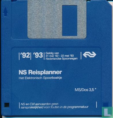 NS Reisplanner '92/'93 - Image 2