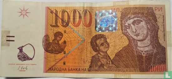 Macedonië 1.000 Denari  - Afbeelding 1