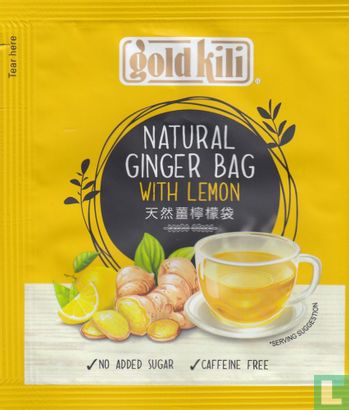Natural Ginger Bag with Lemon - Image 1