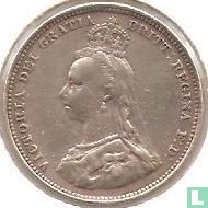 Verenigd Koninkrijk 1 shilling 1888 - Afbeelding 2
