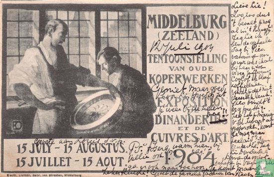Middelburg (Zeeland) Tentoonstelling van oude koperwerken - Bild 1