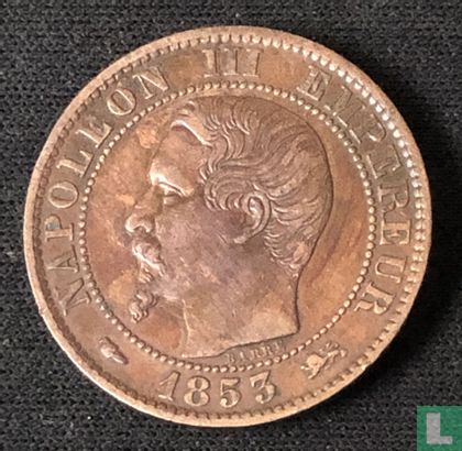 Frankrijk 5 centimes 1853 (D)  - Afbeelding 1