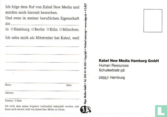 03827 - Kabel New Media "Ich bin das .sys..." - Image 2