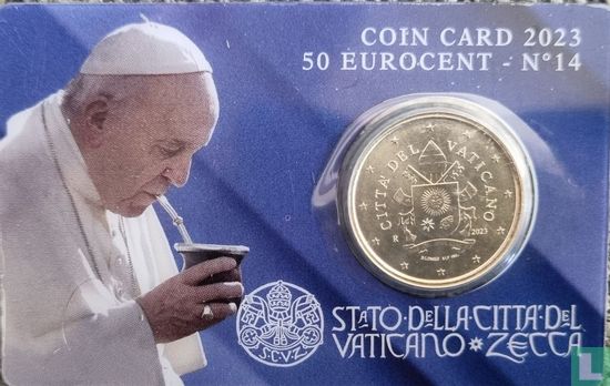 Vatican 50 cent 2023 (coincard n°14) - Image 1