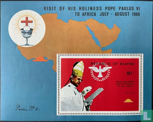 Première visite du pape en Afrique