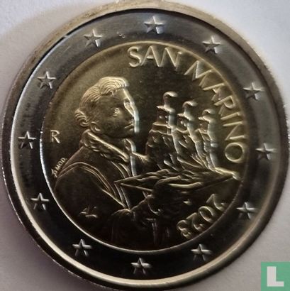 San Marino 2 euro 2023 - Afbeelding 1