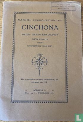 Algemeen Landbouwsyndicaat Cinchona - Image 1