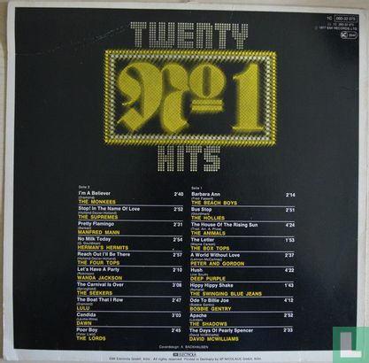 Twenty No. 1 Hits - Afbeelding 2