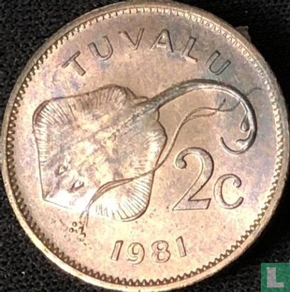 Tuvalu 2 cents 1981 - Image 1