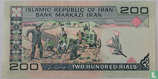 Iran 200 Rials (Majid Ghassemi & Mohammad Djavad Iravani)i) - Afbeelding 2