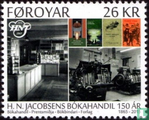 150 ans de librairie H.N. Jacobsens