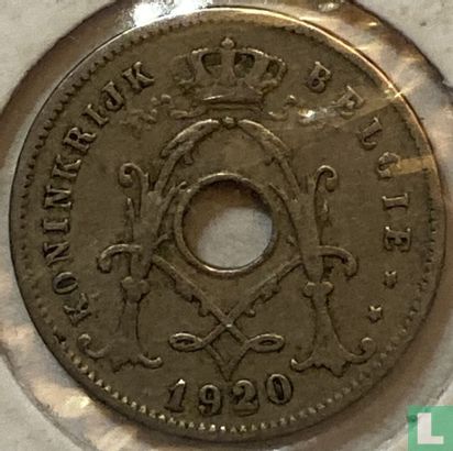 Belgique 5 centimes 1920 (NLD - fauté) - Image 1