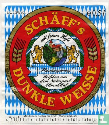 Schäff's Dunkle Weisse - Image 1