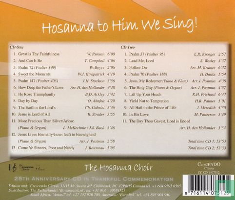 Hosanna to Him we sing! - Image 2