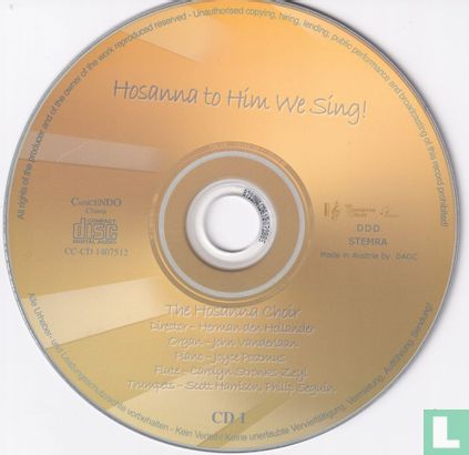 Hosanna to Him we sing! - Image 3