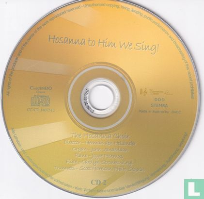 Hosanna to Him we sing! - Image 4