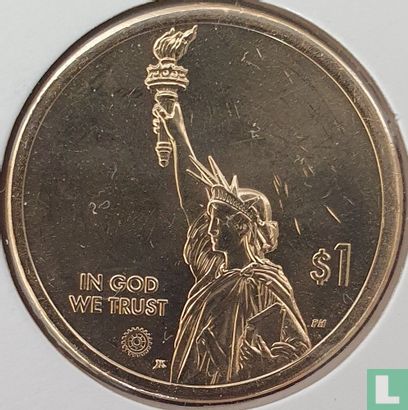 Verenigde Staten 1 dollar 2023 (P) "Louisiana" - Afbeelding 2