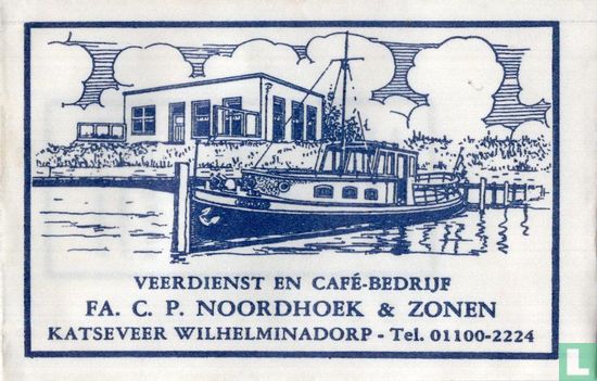 Veerdienst en Café Bedrijf Fa. C.P. Noordhoek & Zonen - Afbeelding 1